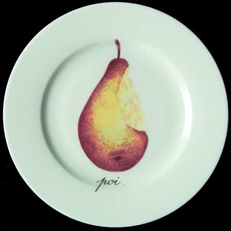 Pears Canape Plate