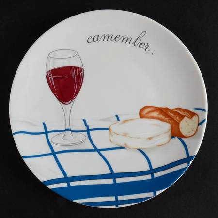 Camembert Canape Plate