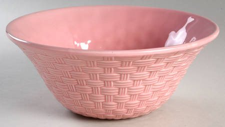 Pastel Posy Pink 10" Round Vegetable Bowl