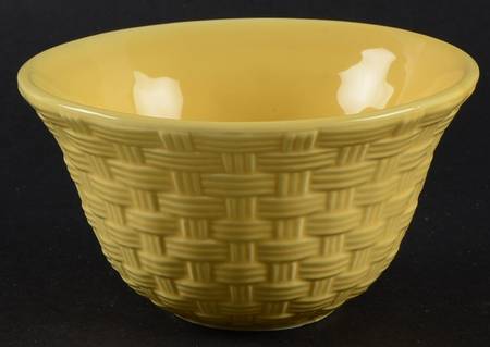 Pastel Sunny Yellow Dessert Bowl