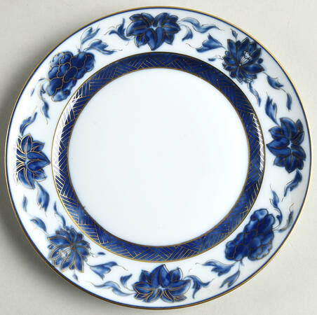 Royal Bouquet Bread & Butter Plate