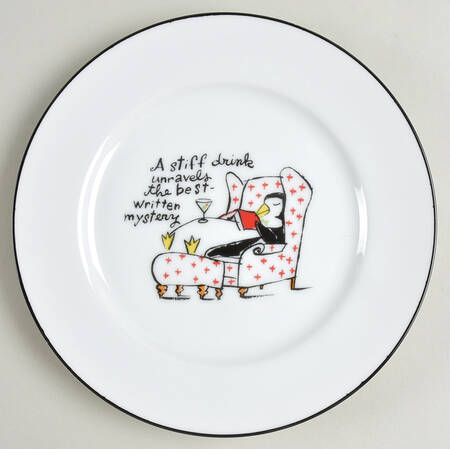 Penguins Salad Plate