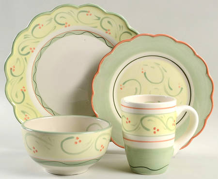 Italian Vine 4 Piece Place Setting
