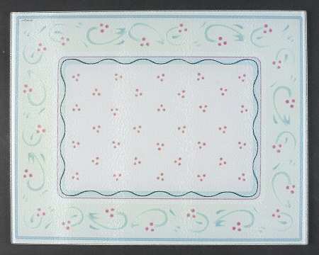 Italian Vine Rectangular Glassware Cutting Board