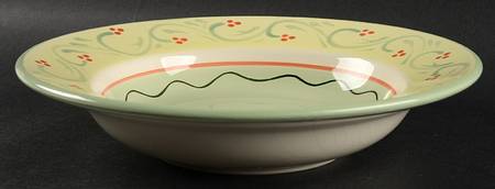 Italian Vine Large Rim Soup Bowl