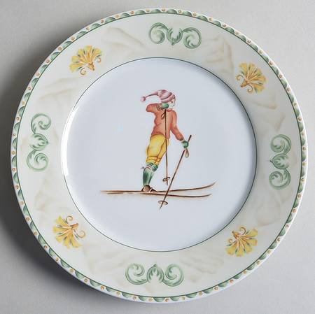 Tyrol Salad/Dessert Plate