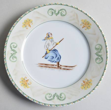 Tyrol Salad/Dessert Plate