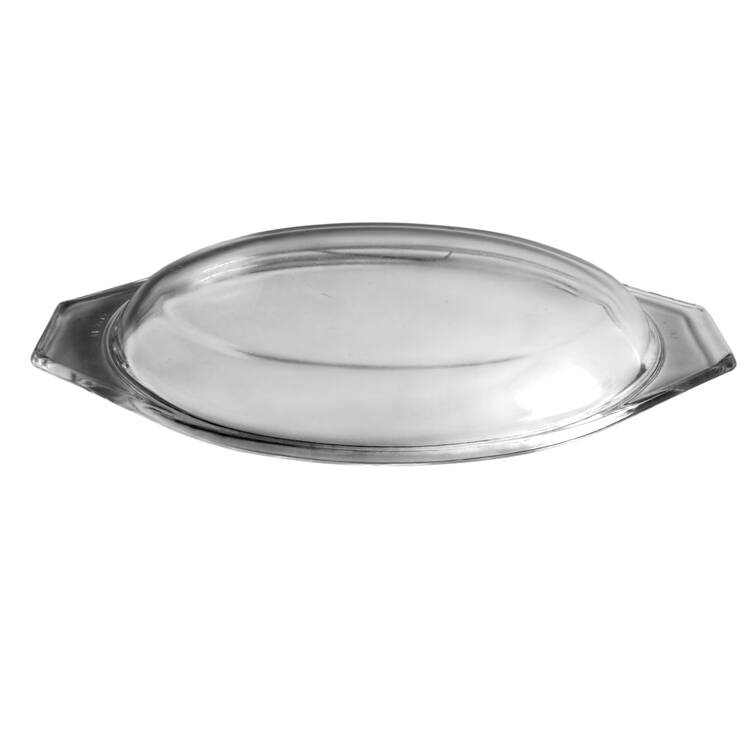 Pink Daisy Lid for 1.5 Quart Oval Covered Casserole