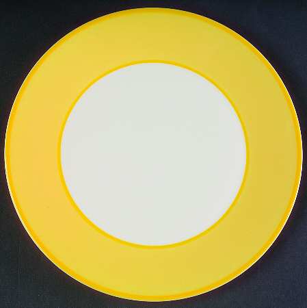 Martinique Yellow Salad Plate