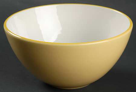 Martinique Yellow Coupe Cereal Bowl