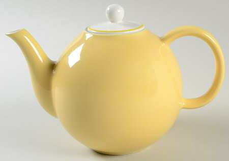 Martinique Yellow Teapot & Lid
