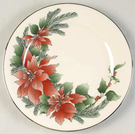 Platinum Poinsettia by Pickard