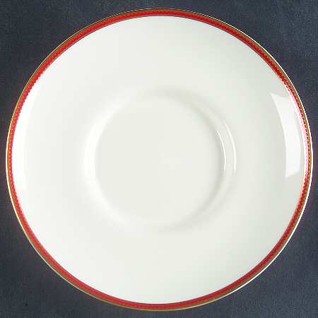 Winter Festival (On White) Saucer