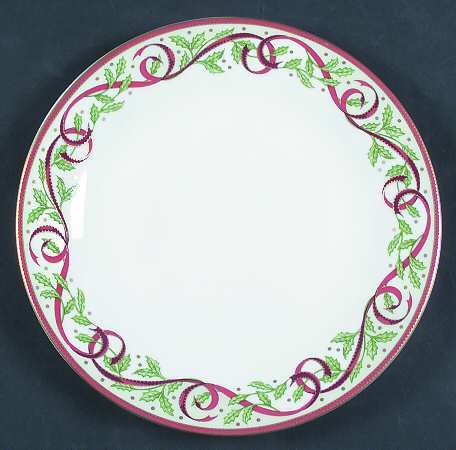 Winter Festival (On White) Salad Plate