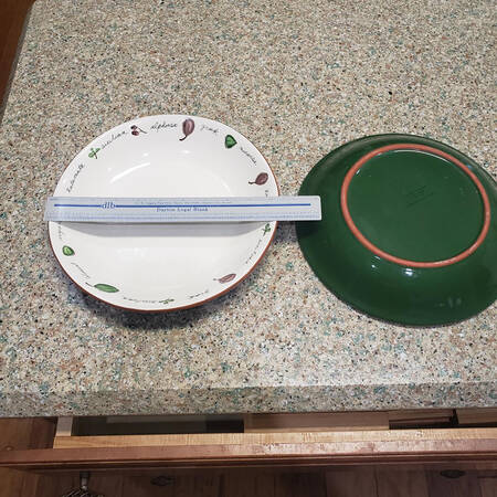 Olive 10" Individual Pasta Bowl