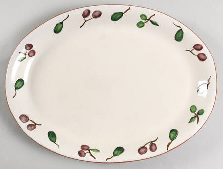 Olive 15" Oval Serving Platter