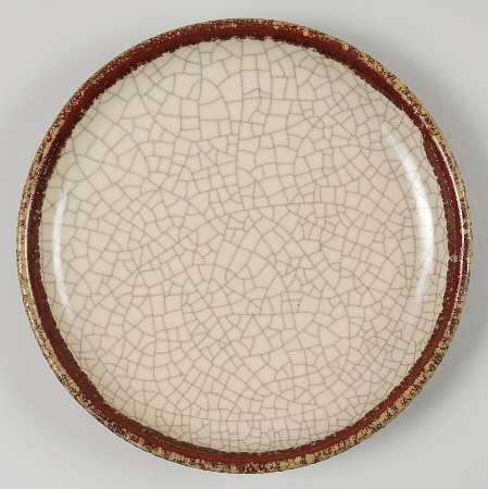 Crackle Collection Salad Plate