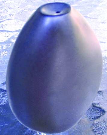 Ellipse Black Salt Shaker
