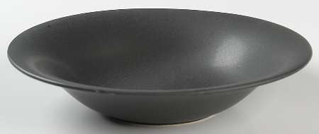 Ellipse Black Coupe Soup Bowl