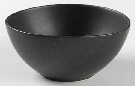 Ellipse Black Coupe Cereal Bowl