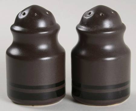 Midnight Brown Salt & Pepper Set