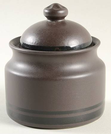 Midnight Brown Sugar Bowl & Lid