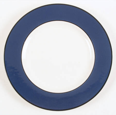 Spa Blueberry (Black Trim) Salad Plate