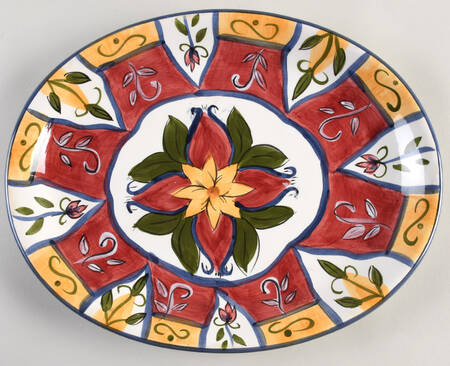 Vallarta 14" Oval Serving Platter by Pier 1