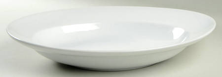 Great White Collection (Rim Shape) 16" Oval Serving Bowl