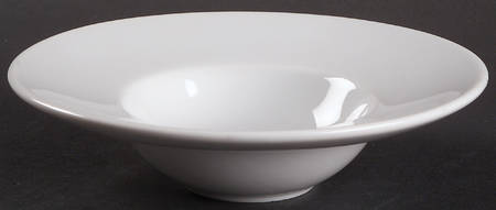 Great White Collection (Rim Shape) Rim Fruit/Dessert (Sauce) Bowl