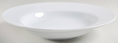 Great White Collection (Rim Shape) Large Rim Soup Bowl by Pottery Barn China