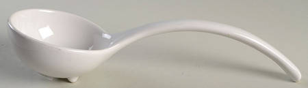 Great White Collection (Rim Shape) Tureen Ladle
