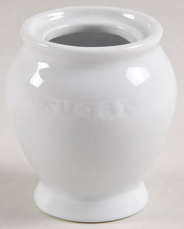 Great White Collection (Rim Shape) Sugar Bowl No Lid