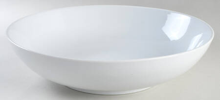 Great White Collection (Rim Shape) 14" Round Serving Bowl