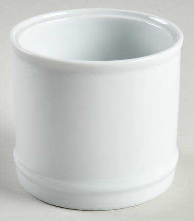 Great White Collection (Rim Shape) Condiment Jar No Lid by Pottery Barn China