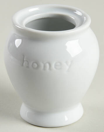 Great White Collection (Rim Shape) Honey Pot No Lid