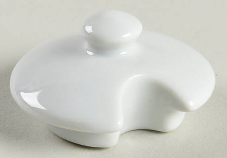 Great White Collection (Rim Shape) Lid for Honey Pot