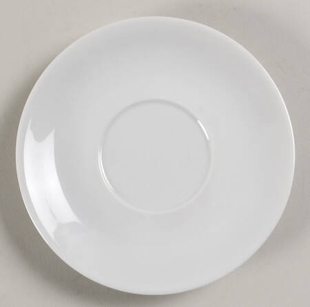 Great White Collection (Rim Shape) Saucer for Demitasse Cup