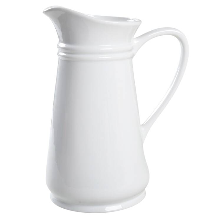 Great White Collection (Rim Shape) 80 Oz Pitcher