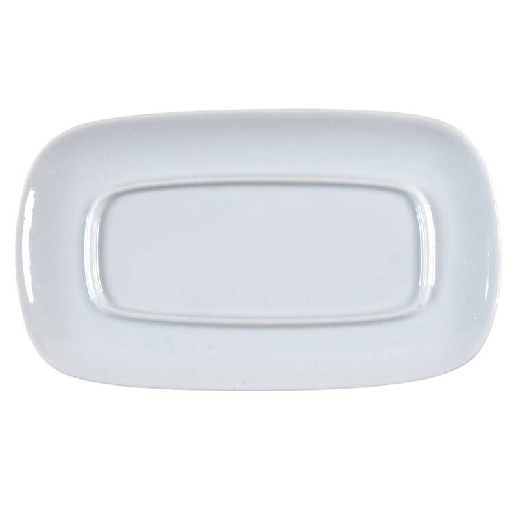 Great White Collection (Rim Shape) 1/4 Lb Butter No Lid