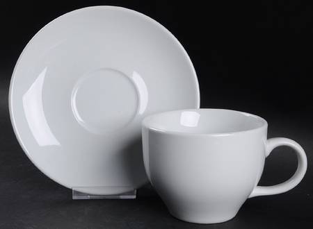 Flat Cup & Saucer Set
