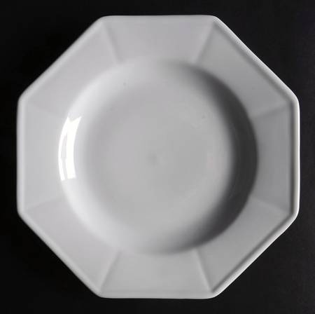 Great White Collection (Rim Shape) Accent Salad Plate