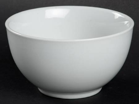 Great White Collection (Rim Shape) Fruit/Dessert (Sauce) Bowl by Pottery Barn China