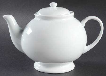 Great White Collection (Rim Shape) Teapot & Lid