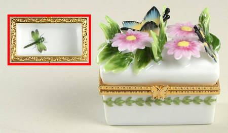 Botanic Garden Chrysanthemum Hinged Box