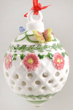 Botanic Garden Hand-painted Ornament