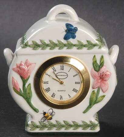 Botanic Garden Soup Tureen Mini Clock