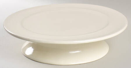 Studio Cream 13" Diameter Pedestal Cake Stand