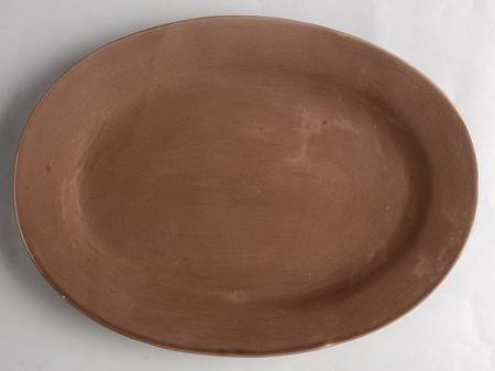 Studio Cocoa 14" Oval Serving Platter