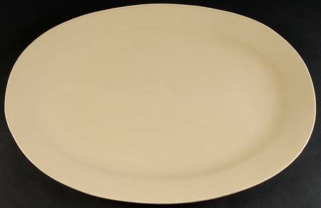 Studio Putty 19" Oval Serving Platter